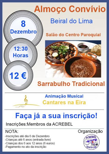 Almo&ccedil;o Conv&iacute;vio de Beiral do Lima